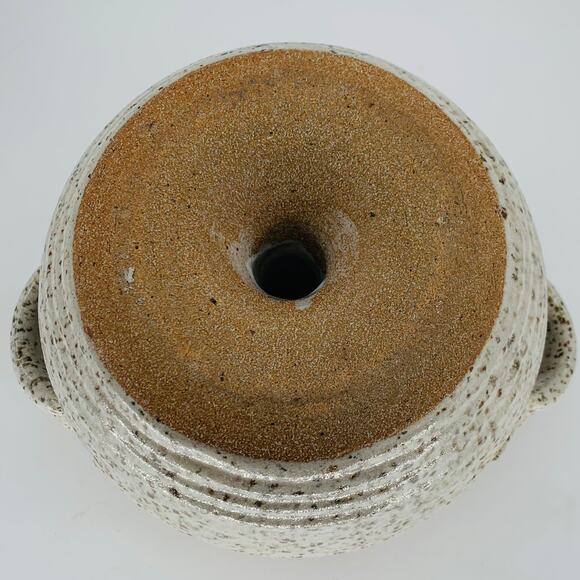 Pottery Steamer Pot Studio Art Funnel Chimney Ceramic Cooking Asian Imperfect - Picture 5 of 6